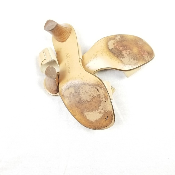 Anne Klein Double Leather Strap Heels Scandals - Picture 4 of 5